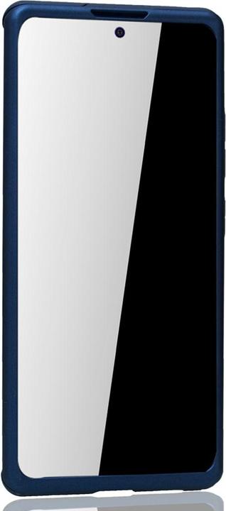Produktbild König Design Hülle Handy Schutz für Samsung Galaxy S10 Lite 360 Case Cover Displayschutz Blau (Samsung Galaxy S10 Lite)