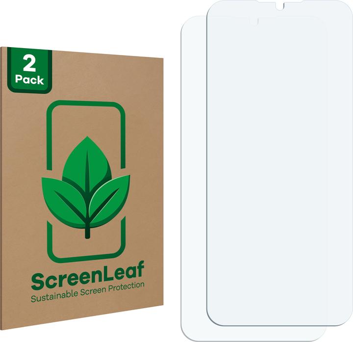 Immagine prodotto ScreenLeaf Pellicola protettiva sostenibile Pellicola protettiva dello schermo chiara trasparente (2 Pezzo/i, Doro 8200)