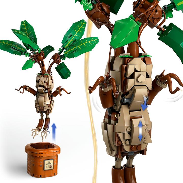 Immagine prodotto LEGO 76433 Pianta della pozione magica: Mandragola (76433, LEGO Harry Potter)