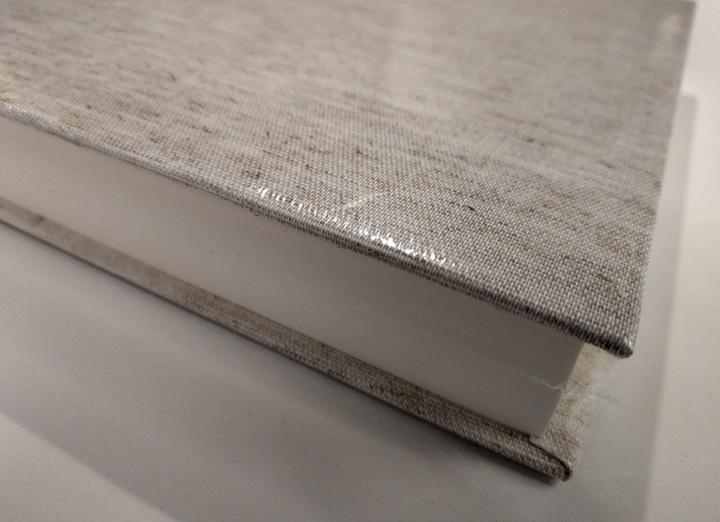 Actual product image Gapyrus Boutique book 17x22 natural linen cream (17 x 22 cm, Plain)