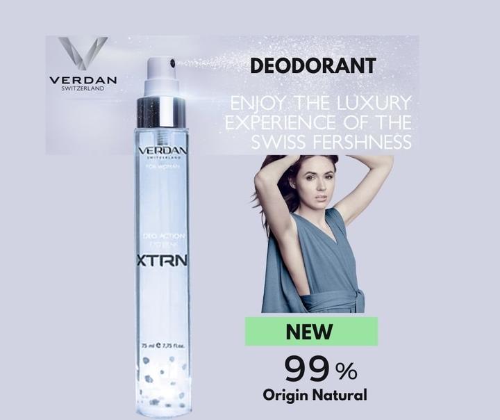 Immagine prodotto Verdan Action Externe Deodorant natürlich für Frauen Spray (Getto vaporizzato, 75 ml)