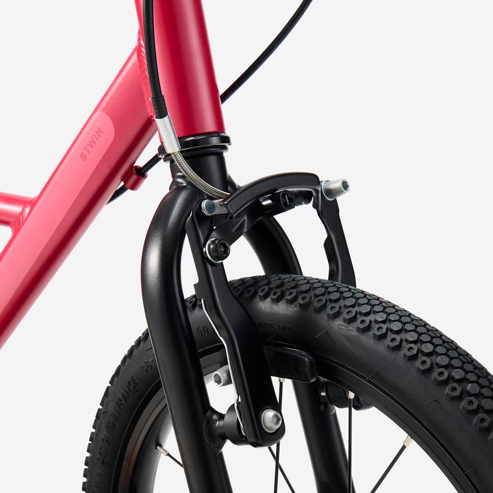 Actual product image Btwin Kinderfahrrad 16 Zoll Discover 900 rosa (16")