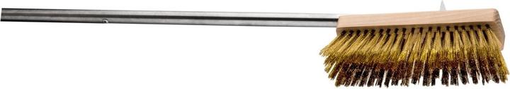 Piazza Oven brush rectangular 27x6.5x7cm brass rotatable L217cm