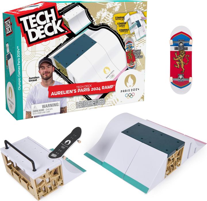 Immagine prodotto Tech Deck Olympic X-Connect Creator-Aurélien G. (Multilingue)