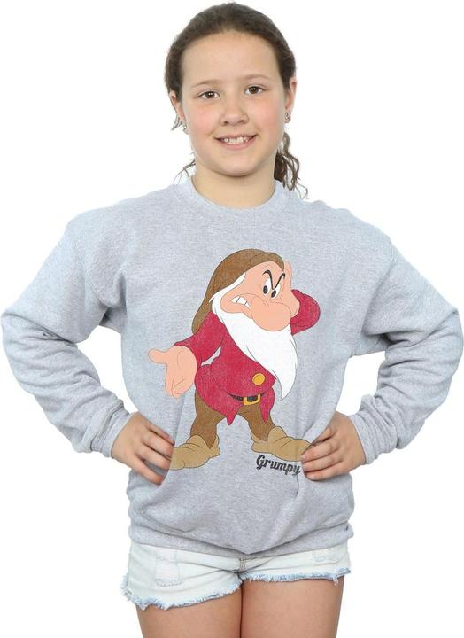 Produktbild Disney Snow White And The Seven Dwarves Classic Grumpy Sweatshirt Mädchen (140, 146)