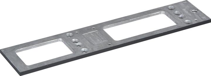Geze Mounting plate 5 mm thick, (door fitting) for TS 4000/5000, black