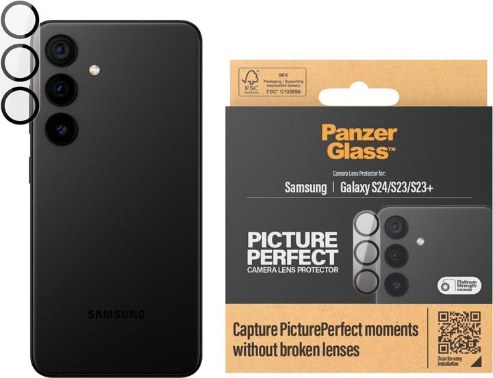 PanzerGlass PicturePerfect Kameraschutz Samsung Galaxy S24 | S23 | S23+ (1 Stück, Samsung Galaxy S23, Samsung Galaxy S24, Samsung Galaxy S23+)