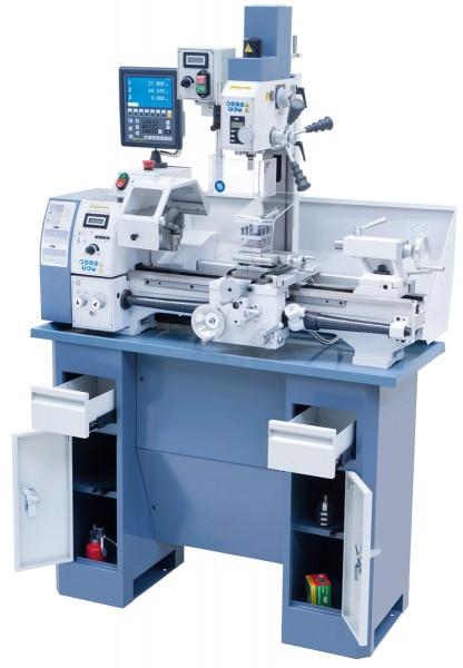 Immagine prodotto Bernardo Cantina Bernardo - Drehmaschine Proficenter 550 WQV / 230 V inkl. 2-Achs-Digitalanzeige ES-12 V