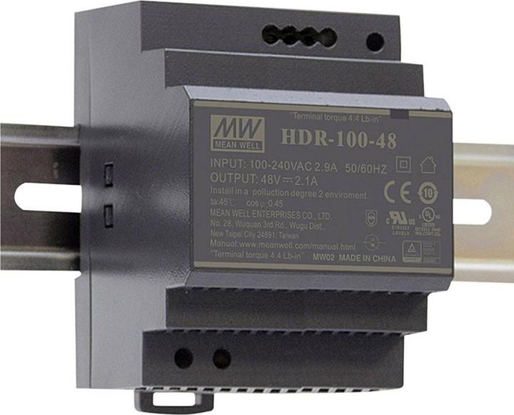 MeanWell Hutschienen Netzteil (DIN Rail) 12 V/DC 7.5 A 90 W 1 x