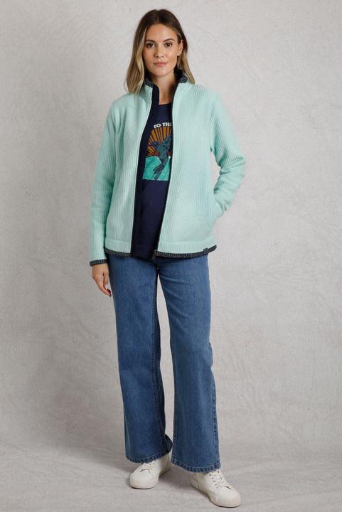 Produktbild Weird Fish Ariana Fleecejacke Durchgehender Reissverschluss (40 D)