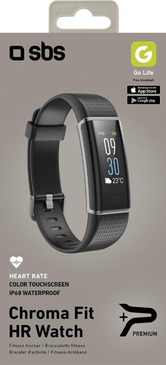 Actual product image SBS Chroma Fit HR Watch