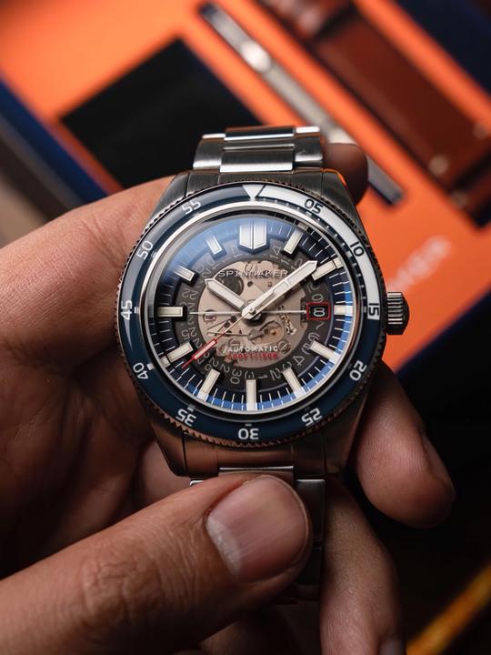 Actual product image Spinnaker SP-5118-22 Fleuss (Diving watch)