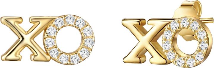 Image du produit Lulu & Jane Boucles d'oreilles femme XO laiton - 35242 (Laiton)
