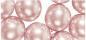 Rayher Perle in vetro di cera rinascimentale, 6mm ø, rosa