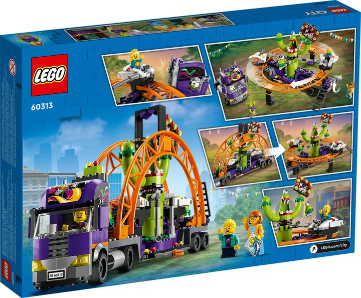 Immagine prodotto LEGO Camion con giostra spaziale (60313, LEGO City)
