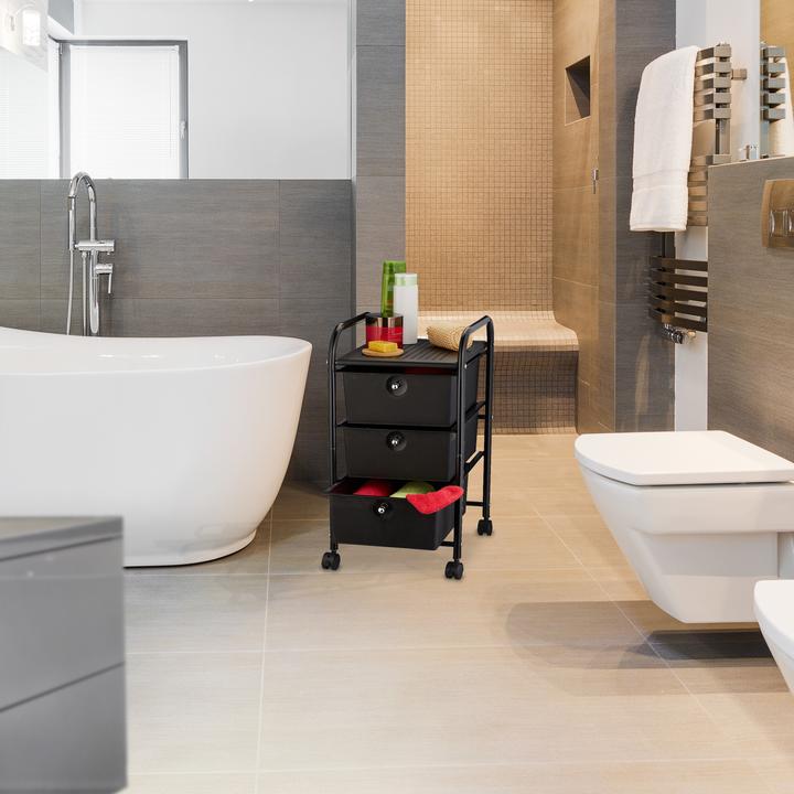 Immagine prodotto Relaxdays Carrello bagno (33 x 39 x 60 cm)