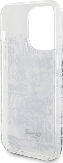 Productafbeelding Hello Kitty HKHCP15XHDGPHT iPhone 15 Pro Max 6,7" zwart/wit hardcase IML Kitty op bakstenen graffiti (Apple iPhone 15 Pro Max)