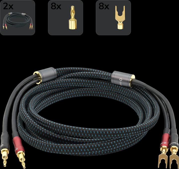 Produktbild Oehlbach Speaker Cable Transform Dual Plug 2,00m (2 m)