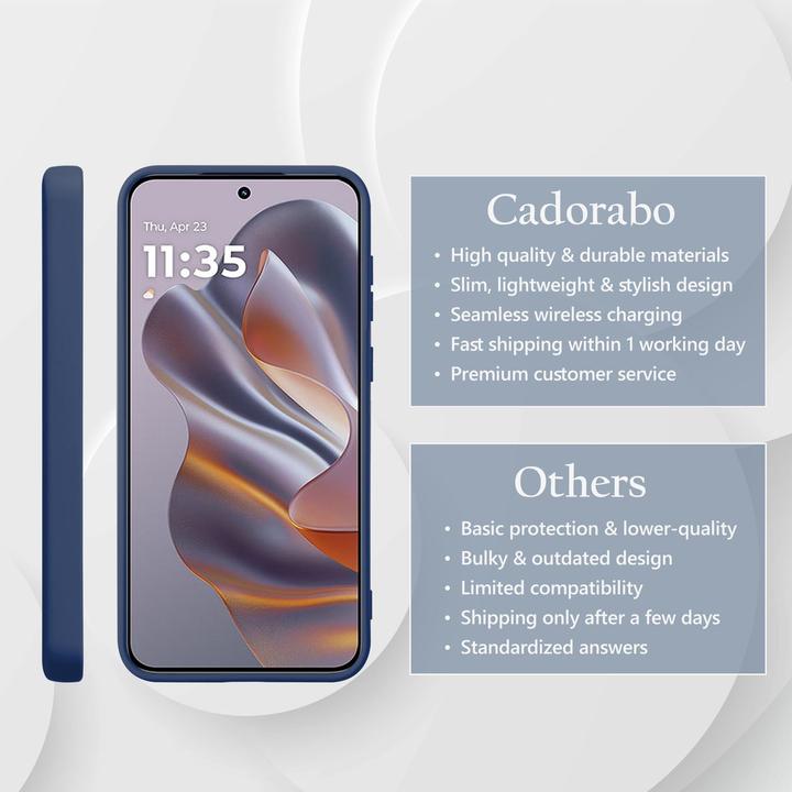 Image du produit Cadorabo Coque pour Motorola Moto Edge 50 Neo TPU Liquid Silicone Case (Motorola Edge 50 Neo)