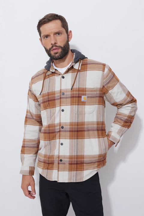 Carhartt Koszula Wierzchnia Flannel Brown (M)