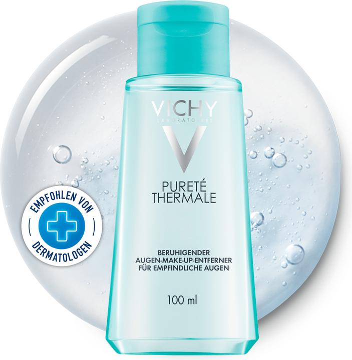 Actual product image Vichy Pureté Thermale Eye Make-up Remover sensitive (Make-up remover, 100 ml)