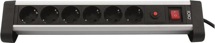 Produktbild Olympia IOIO Steckdosenleiste m. Neigung "SL 2625 S" (6 x, CEE 7/3, 1.50 m)