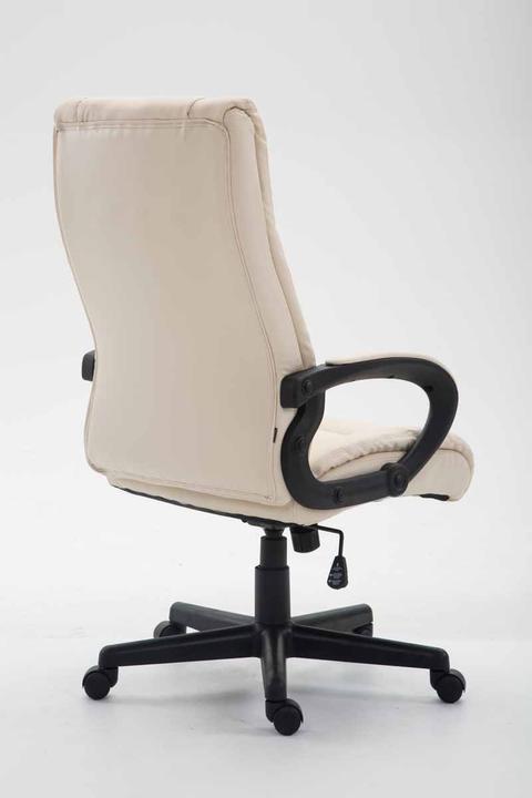 Image du produit CLP Chaise de bureau XL Sparta similicuir, crème