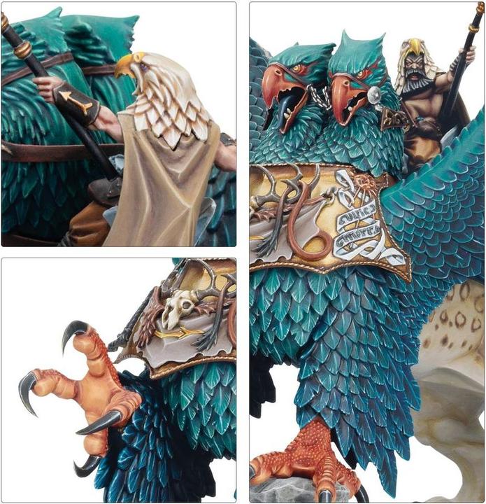 Actual product image Games Workshop Warhammer ToW - Empire de L'Homme : General sur Griffon Imperial (Plastic)