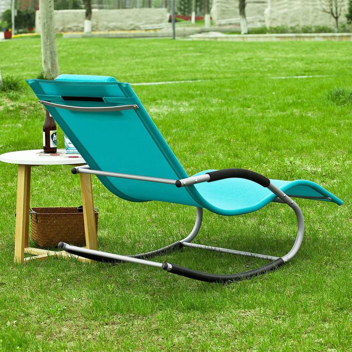 Produktbild SoBuy 2-er Set Gartenliege (150 cm)