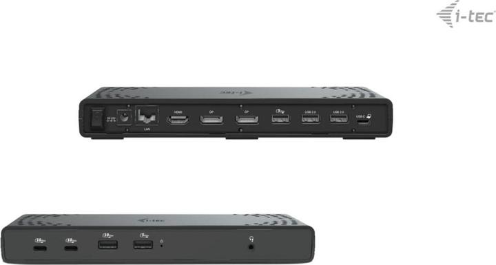 Produktbild i-tec Triple Display Docking Station Gen 2 (USB-C, 13 Ports)