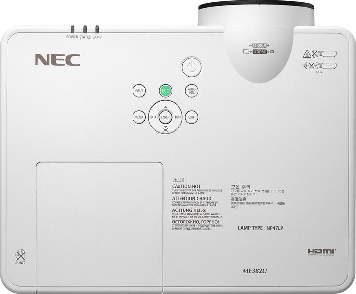 Productafbeelding NEC ME403U ME (WUXGA, 4000 lm, 1.2 - 2:1)