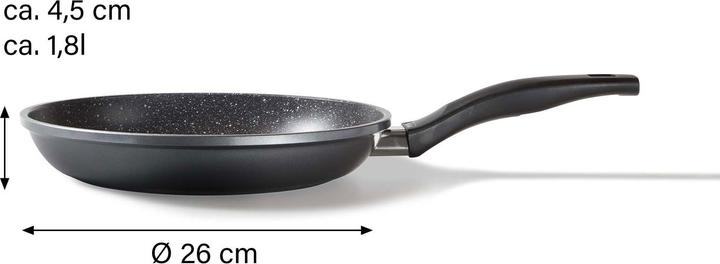 Actual product image Stoneline 6843 frying pan 26 cm (26 cm, Frying pan, Aluminium)