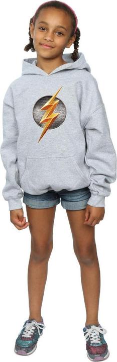 Image du produit - Sweat à capuche JUSTICE LEAGUE MOVIE FLASH EMBLEM - Fille (128)