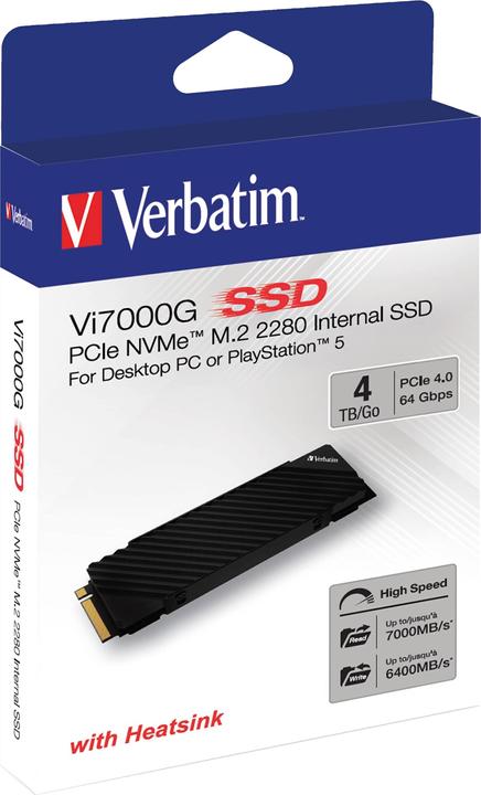 Produktbild Verbatim Vi7000 (4000 GB, M.2 2280)