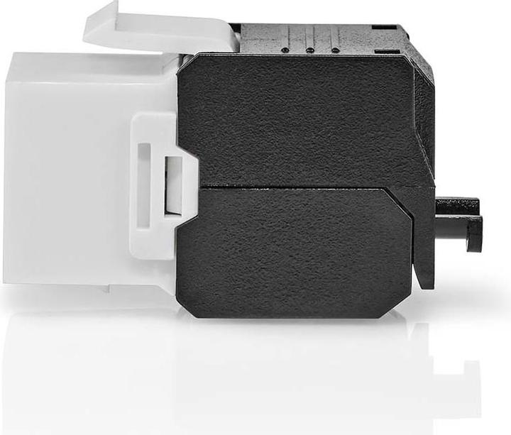 Produktbild Nedis Keystone | CAT6a | RJ45 Buchse | U/UTP | ABS | Box (U/UTP, CAT6a, 0.04 m)