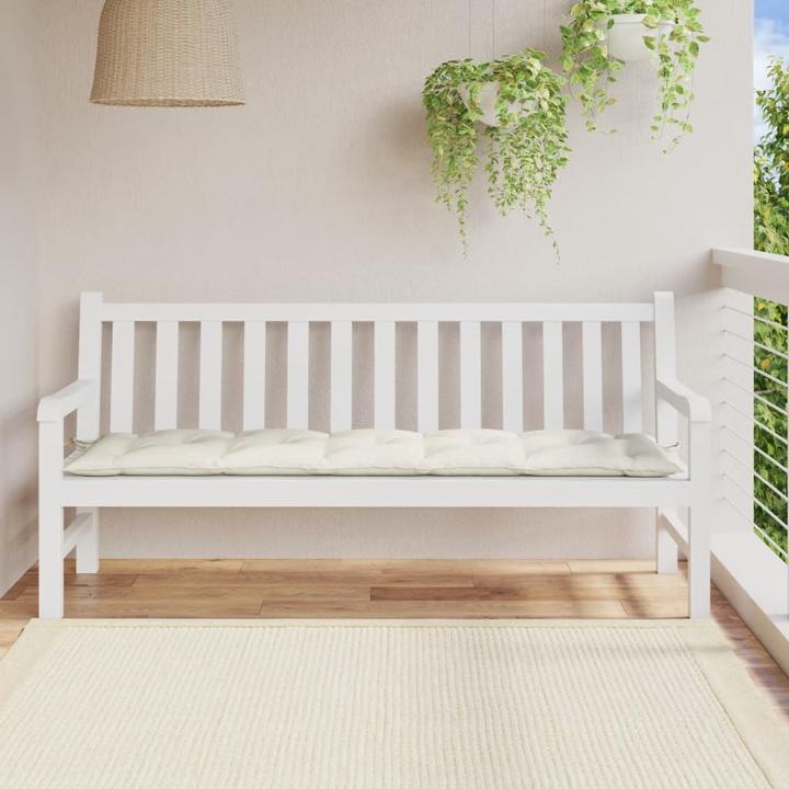 Actual product image VidaXL Garden bench cushion fabric (180 x 50 x 7 cm)