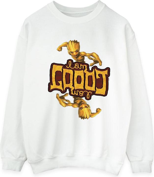 Immagine prodotto Guardians Of The Galaxy Groot Inverted Grain Felpa Uomo (S)
