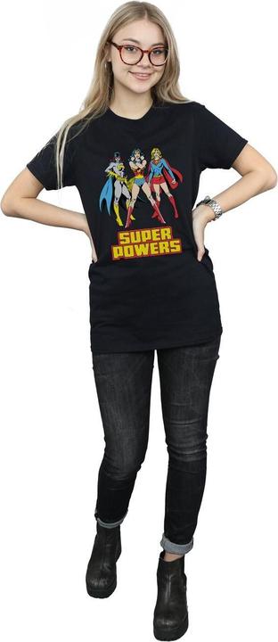 Produktbild DC Super Hero Girls Super Power Group Baumwolle Boyfriend TShirt (XL)
