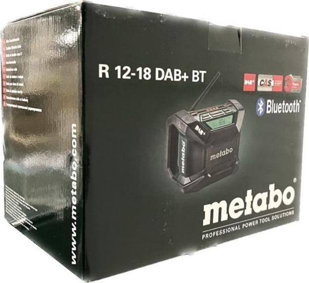 Image du produit Metabo R 12-18 DAB+ BT (DAB+ DAB, FM, AM, Bluetooth)