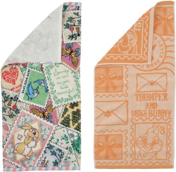 Actual product image Disney Thumper & Miss Bunny face scarf set Holiday Season Collection (34 x 70 cm)