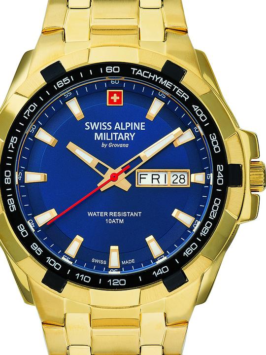 Image du produit Swiss Alpine Military 7043.1115 Day-Date 42mm 10ATM (Montre analogique, 42 mm)