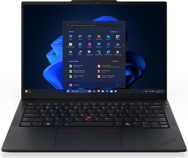 Produktbild Lenovo ThinkPad E14 G7 14" Ultra7 255H 32/1TB 2.8K W11P (14", Intel Core Ultra 7 255H, 32 GB, 1000 GB, DE)