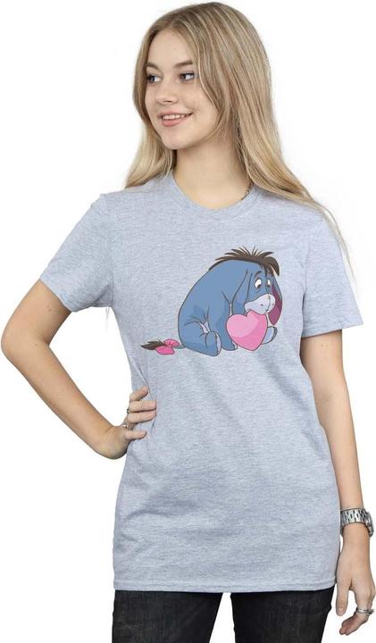 Immagine prodotto Disney Winnie The Pooh Eeyore Mouth Maglietta Ampia Donna (L)