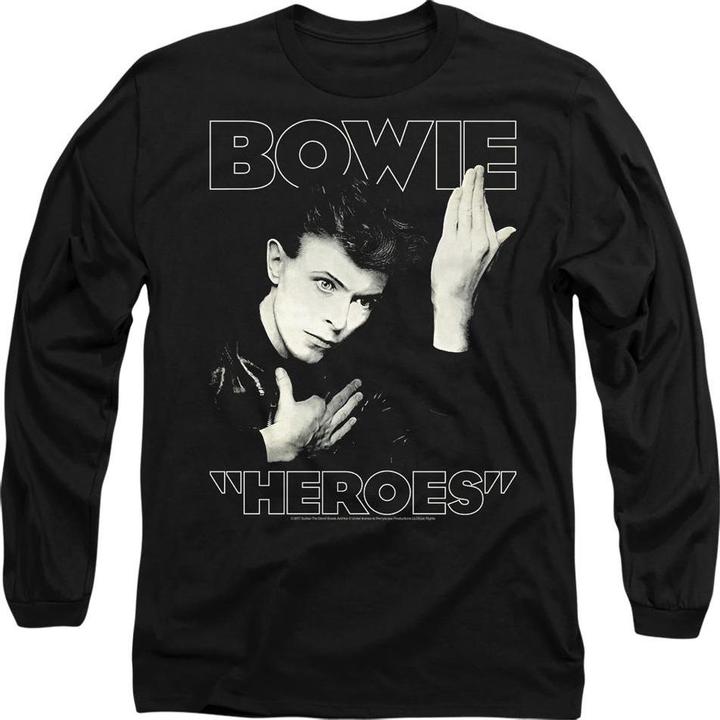 David Bowie Heroes Cover TShirt (XXL)