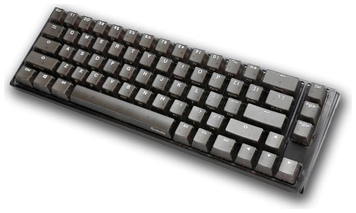 Actual product image Ducky One 3 Aura Black SF Gaming Keyboard, RGB LED - MX-Speed-Silver (US) (Eng. Int., Cable)