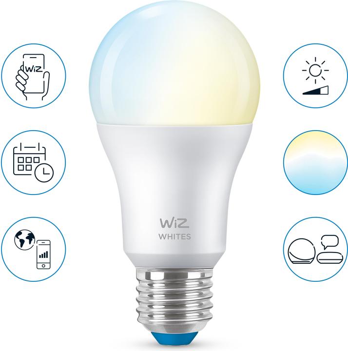 Immagine prodotto WiZ Bianco (E27, 8 W, 806 lm, 1 x, F)