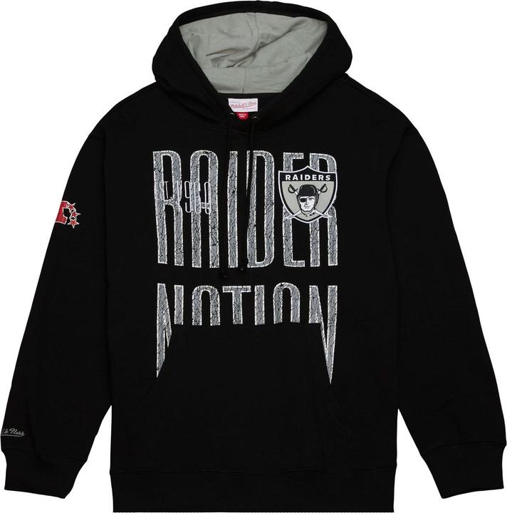 Actual product image Mitchell & Ness Fleece Hoody - NFL Oakland Raiders - S (S)
