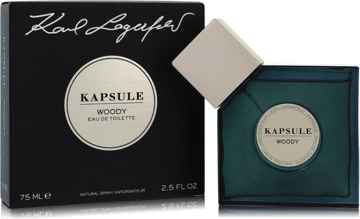 Actual product image Karl Lagerfeld Kapsule Woody by Eau de Toilette Spray 75 ml (Eau de toilette, 75 ml)