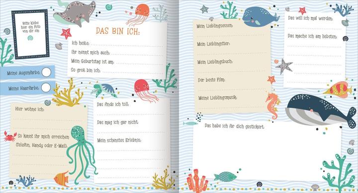 Produktbild Freundebuch - Meerjungfrau