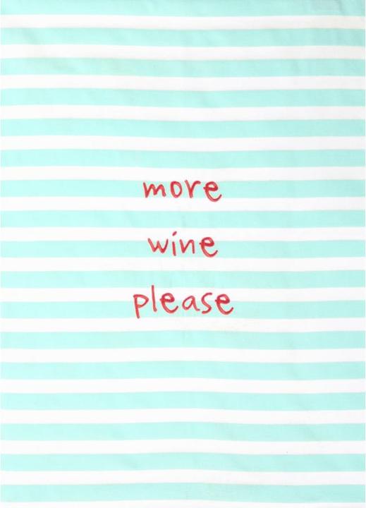 Produktbild ASA Selection textil Geschirrtuch more wine please 50x70 cm (50 x 70 cm)